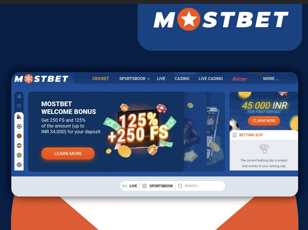 Registrace a přihlášení do Mostbet CZ